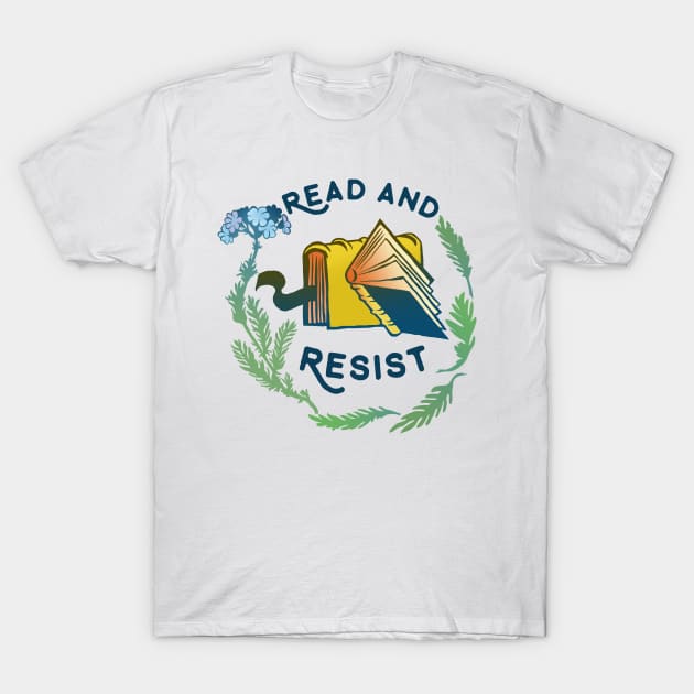 Read And Resist T-Shirt by FabulouslyFeminist